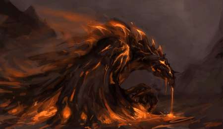 molten dragon