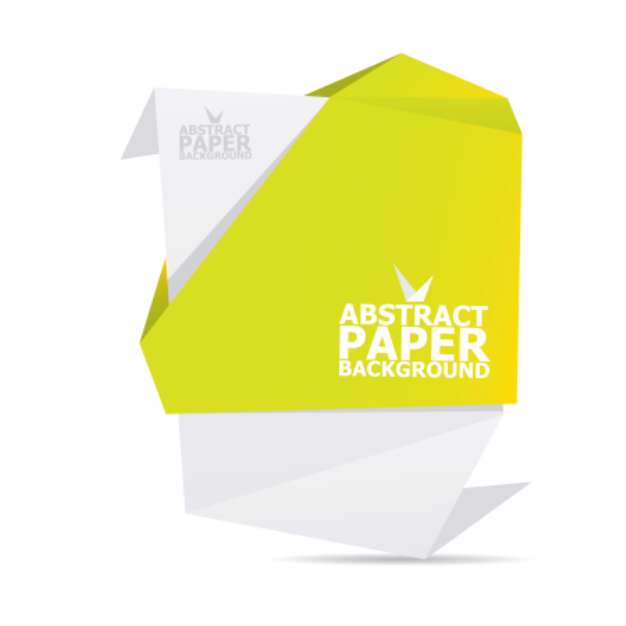 Vector abstract origami background for website or cover design.