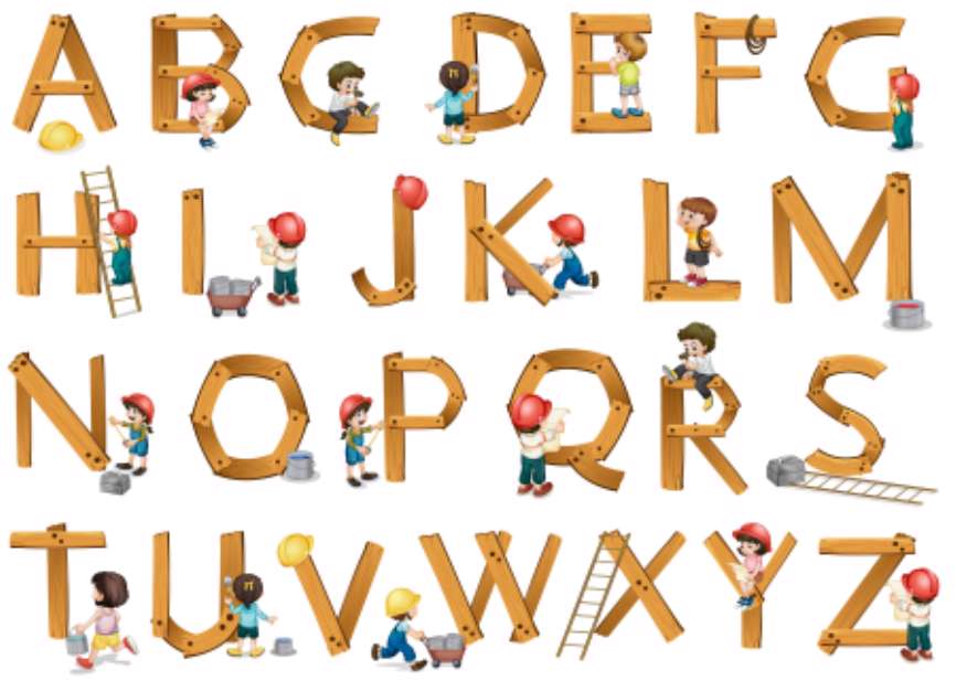 alphabets
