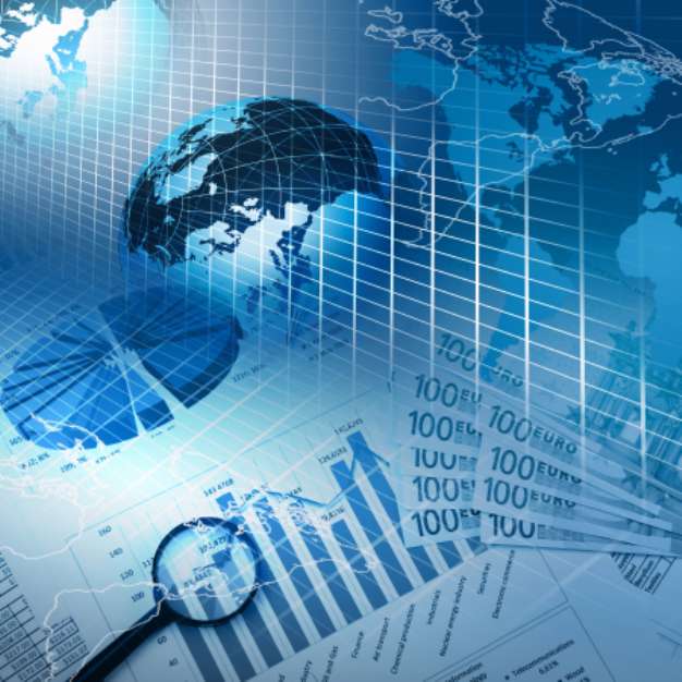 Business charts and graphs