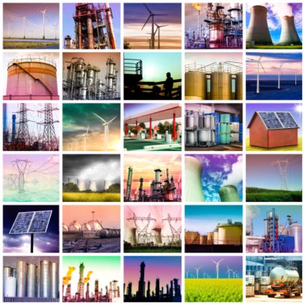 energy collage