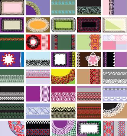 40 horizontal business cards