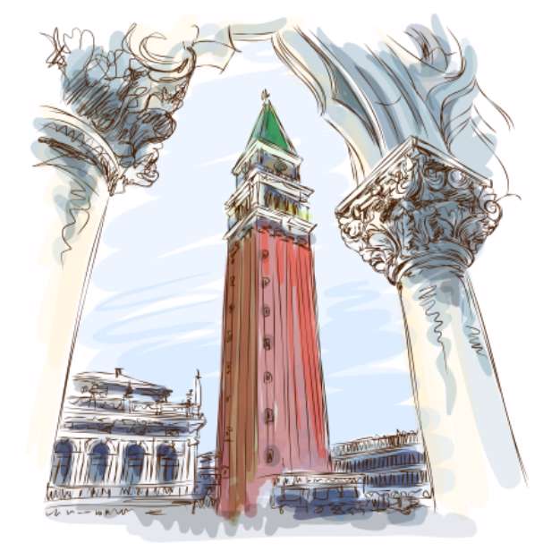 Venice - Piazza San Marco and Kampanila