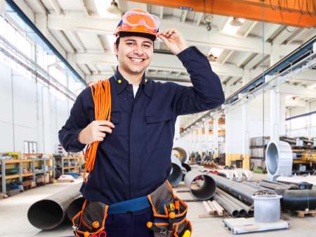 Worker portrait