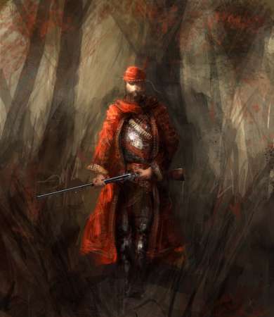 hunter in the forest