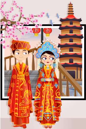 Chinese Wedding Couple