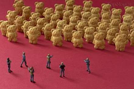 هنرنمایی با خوراکی ها