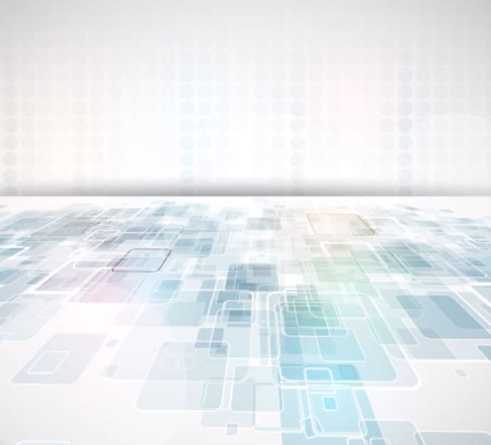 abstract light cube computer technology business background