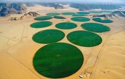 مزارع دایره ای در مغرب