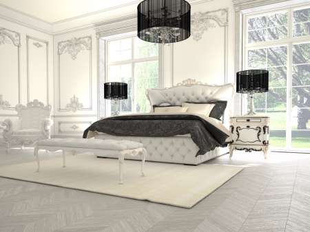 helles luxus schlafzimmer