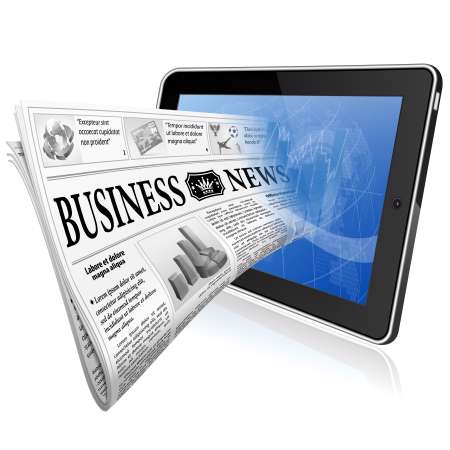 Concept - Digital News