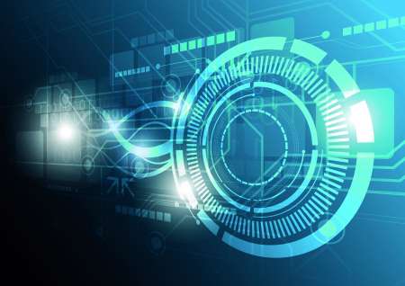 digital technology concept design
