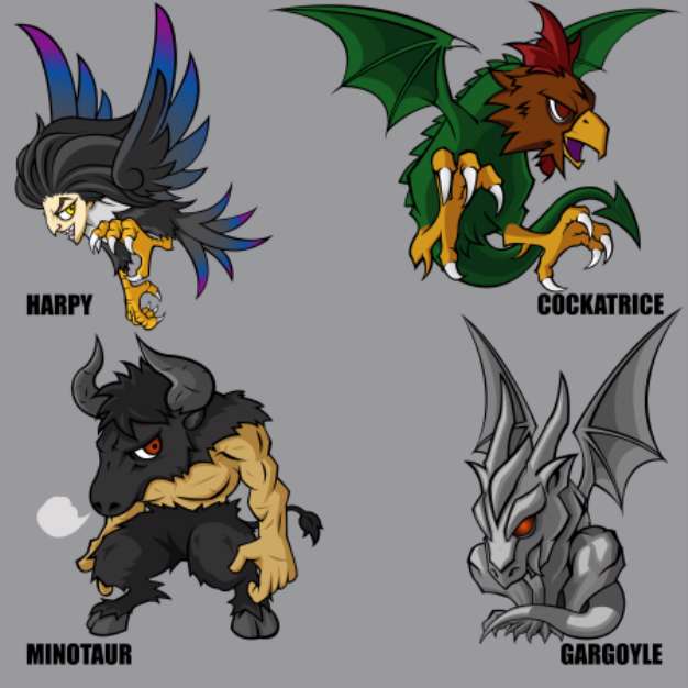 Mythical Creatures Set 02