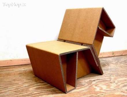 محصولاتی ساخته شده با کارتن