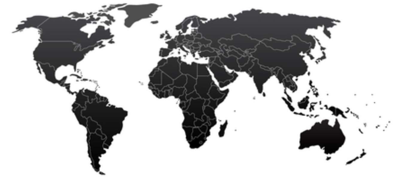 Political world map