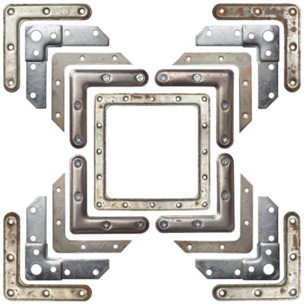 Metal corners