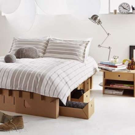 محصولاتی ساخته شده با کارتن