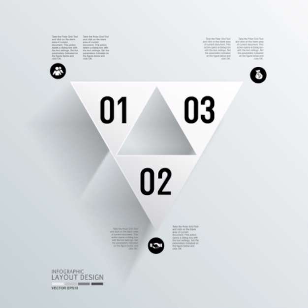 Modern business design template, infographic, website