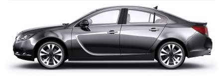 Black CAR side view