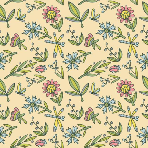 Seamless summer texture