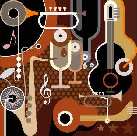Abstract Music Background