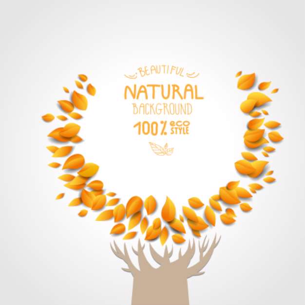 Abstract autumn background