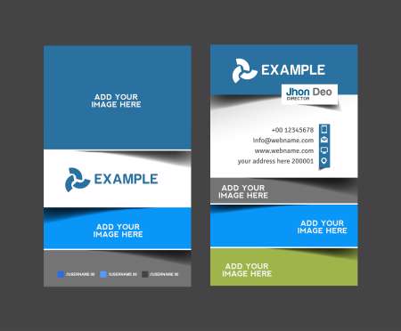 vector business card