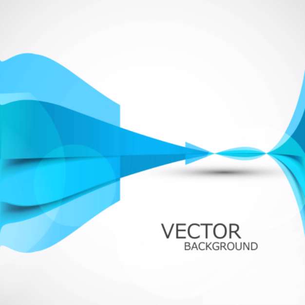 abstract blue colorful stylish wave technology white background