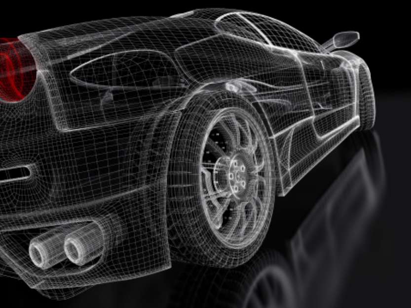 Sports car model