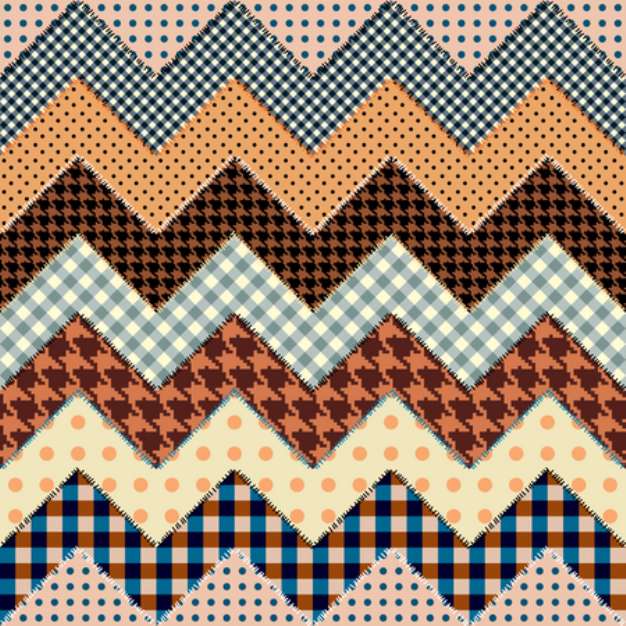 quilt zigzag