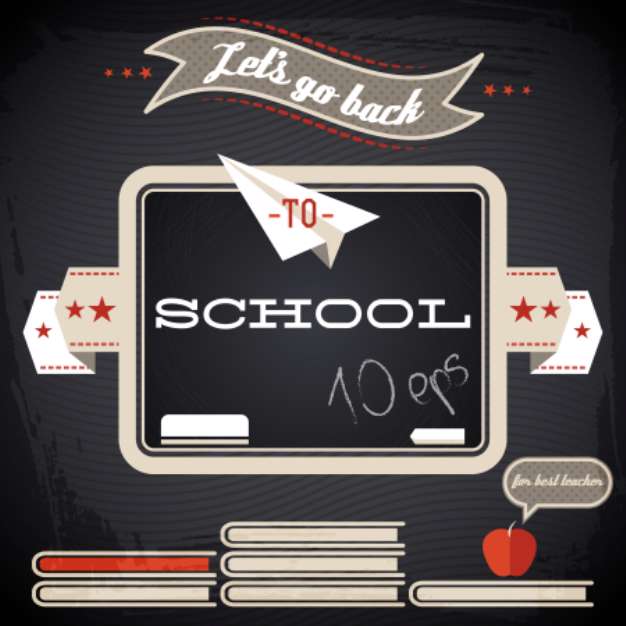 Back to school background