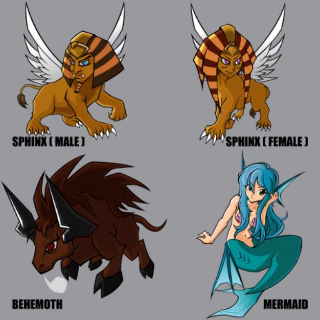 Mythical Creatures Set 11