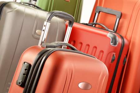 Composition with polycarbonate suitcases