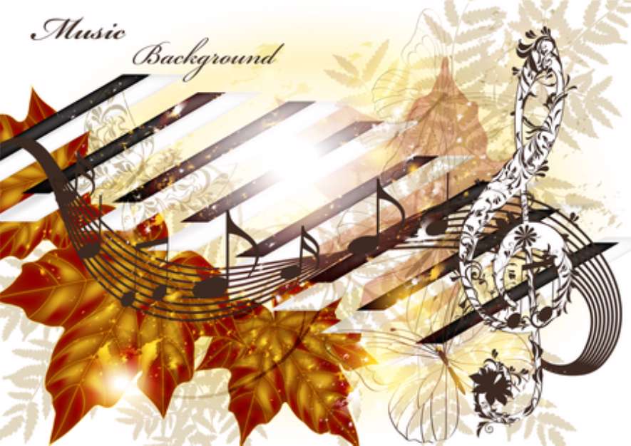 Music vector background