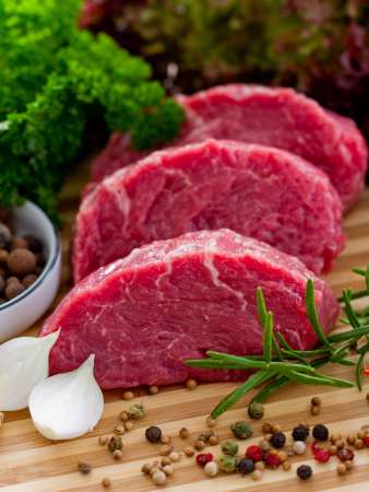 Beef, steak meat - babecue, grill