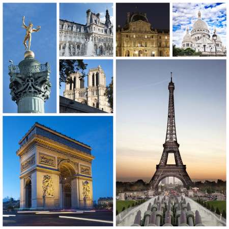 Paris collage
