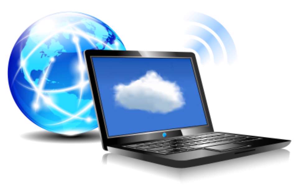 Laptop Cloud Connection
