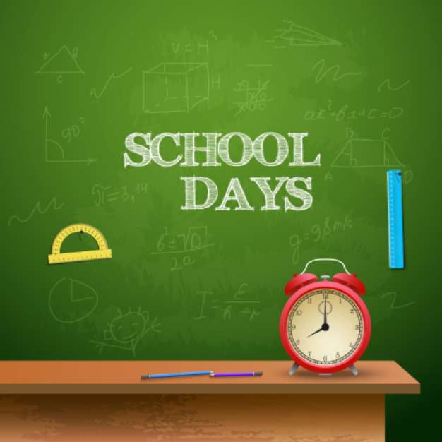 Back to school background