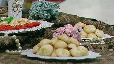 شیرینی پفکی نارگیلی