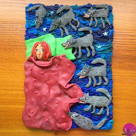 کشف دوباره‌ی لذت ساخت مناظر از پلیمر رُس