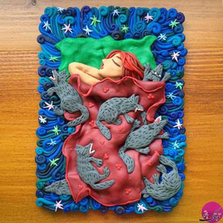 کشف دوباره‌ی لذت ساخت مناظر از پلیمر رُس