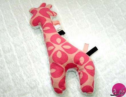 آموزش ساخت زرافه نمدی و آویزهای بهاری برای تزیین خانه