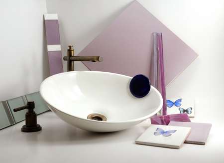 Studio Shot White Background. Rustic Taps, interior decor.
