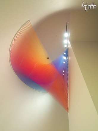 آثارهنری رنگین کمانی که شما را هیپنوتیزم می کند