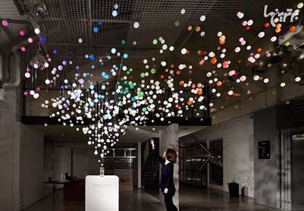 آثارهنری رنگین کمانی که شما را هیپنوتیزم می کند