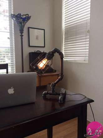 نورپردازی‌های جالب با کمک لوله و شیر آب