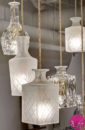 بطری‌های نورانی، ایده‌ای جالب برای نورپردازی