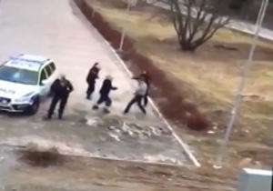 پلیس‌هایی که از پس یک پناهجو برنیامدند