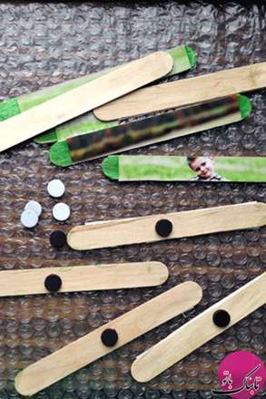 کاردستی‌هایی خلاقانه با چوب بستنی