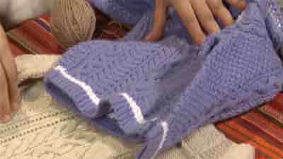 بافت پیچ یک طرفه